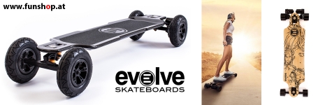 Evolve Skateboard Longboard GT Carbon Bamboo in Österreich beim Experten für Elektromobilität im FunShop Wien Österreich vienna austria kaufen und testen
