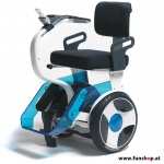 Nino Robotics der neue elektrische selbstbalancierende Rollstuhl in blau und weiss der Spass macht im FunShop Wien kaufen testen und probefahren1