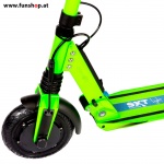 SXT light Elektro Scooter grün Vorderrad im FunShop Wien Onlineshop kaufen testen und probefahren