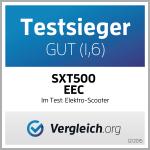 Testsieger SXT 500 unter den Elektroscootern im FunShop Wien kaufen testen und probefahren