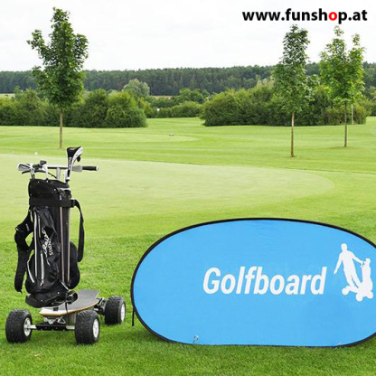 Das Golfboard beim Experten für Elektromobilität im FunShop Wien testen probefahren und kaufen