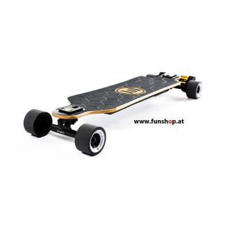 Evolve Bamboo GTX Street Longboard elektrisches Skateboard von oben beim Experten für Elektromobilität im FunShop Wien testen und kaufen