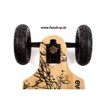 Evolve GT Bamboo All Terrain elektrisches Skateboard Vorderräder beim Experten für Elektromobilität im FunShop Wien testen und kaufen