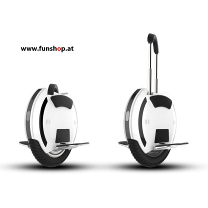 Kingsong KS14D elektrisches Einrad Unicycle E-Wheel 14 Zoll mit Trolleygriff beim Experten für Elektromobilität im FunShop Wien testen kaufen und probefahren