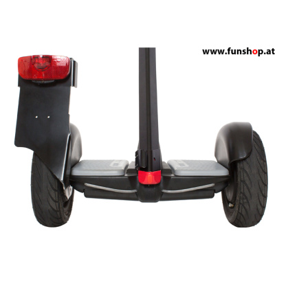 Ninebot Mini Street StVO schwarz Minisegway von hinten beim Experten für Elektromobilität im FunShop Wien testen kaufen und probefahren