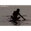 Onean elektrisches Jetboard und Surfboard Manta mit Girl Sonnenuntergang beim Experten für Elektromobilität im FunShop Wien kaufen