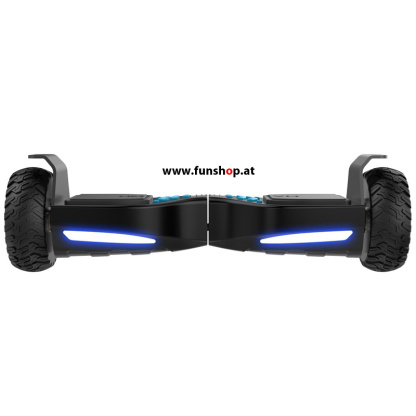 Original IO Hawk Cross Mini von vorne in schwarz beim Hoverboard Experten FunShop Wien kaufen