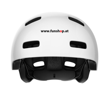 POC Crane Commuter Outdoorhelm Hydrogen White in weiss von hinten beim Experten für Elektromobilität im FunShop Wien testen und kaufen