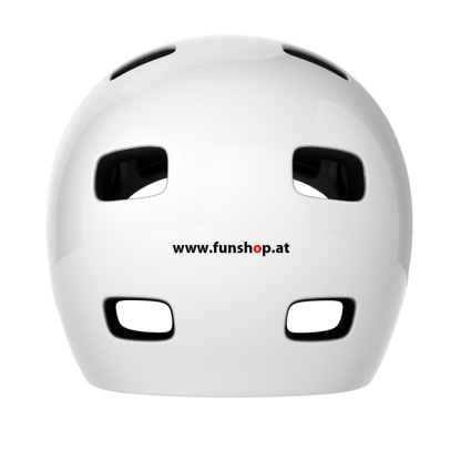 POC Crane Commuter Outdoorhelm Hydrogen White in weiss von oben beim Experten für Elektromobilität im FunShop Wien testen und kaufen