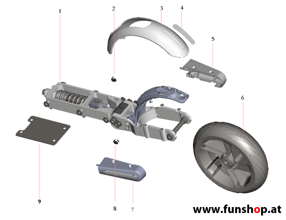 Ninebot Zubehör und Ersatzteile – FunShop Wien – Hochqualitative