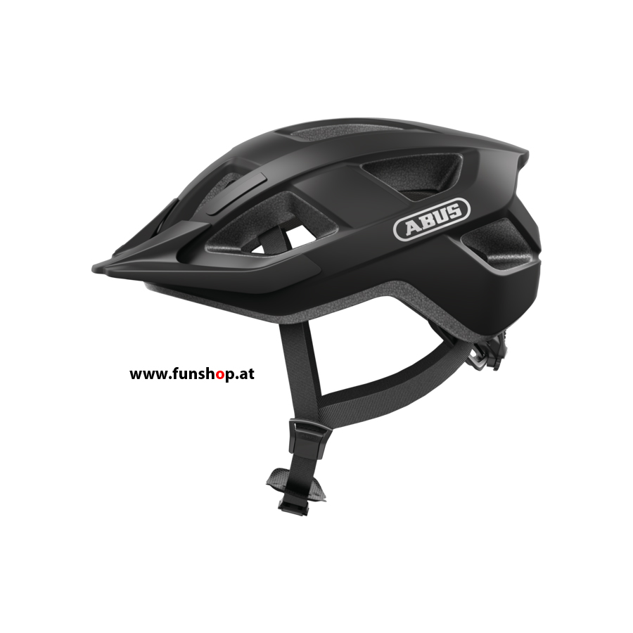 abus-aduro-3-led-helm-schwarz-seite-funshop-wien abus-helmet-funshop-vienna