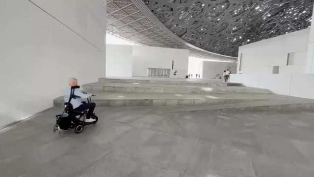 A really happy customer with an electric Mobot enjoying his visit at Abu Dhabi.

#micromobiliy #electricvehicle #electricmobity #emobility #scooter #escooter #escooters #escooterlife funsports #funsport #yachtoys #funtoys #emobility #gadgets #tricycle #tricycles #elektroroller #mobilitätshilfe #e_scooter_life #escooterlife #escooterclub #elektromobilität #mobot #pevcommunity #escooterlovers #emobilität #micromobility #electrictrike #disabled #louvreabudhabi
