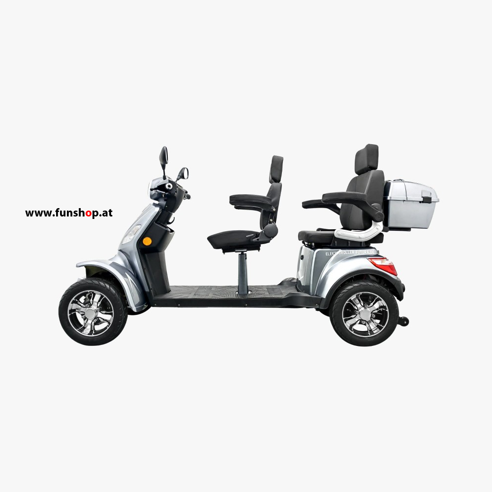 seniorenmobil-vita-care-4000-duo-lithium-silber-4-rad-seitenansicht-funshop electric-scooter-vita-care-4000-lithium-silver-4-wheel-funshop